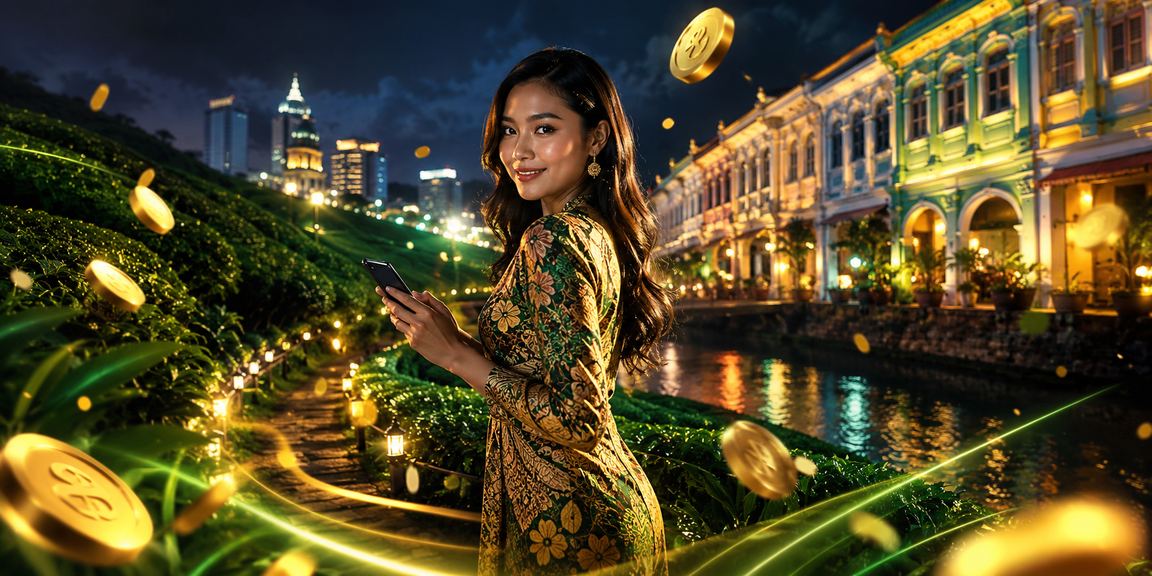 Kasino mudah alih bertemakan batik Pulau Pinang untuk slot online
